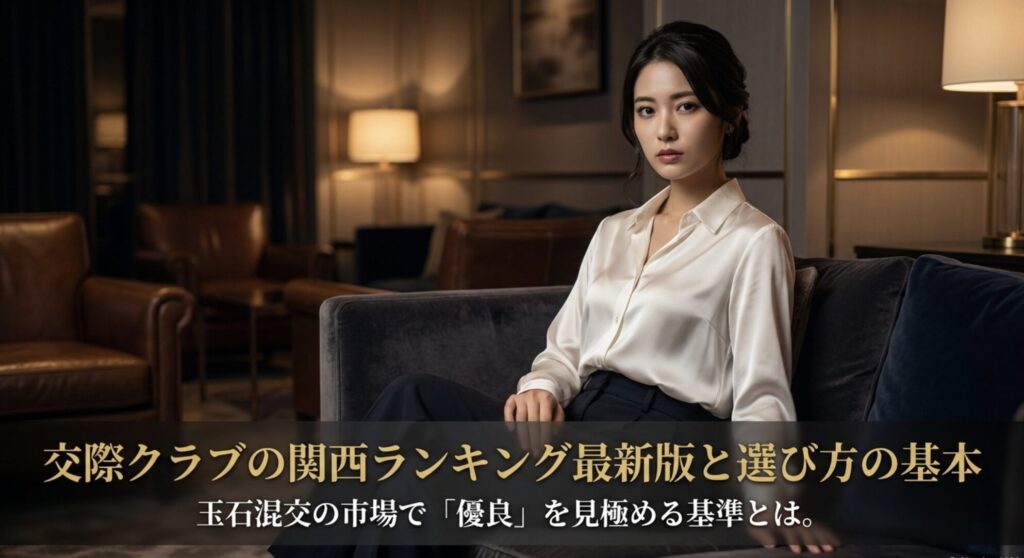 交際クラブの関西ランキング最新版と選び方の基本。玉石混交の市場で優良を見極める基準について