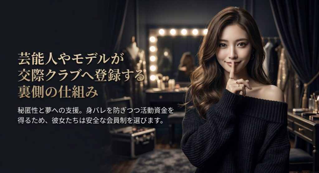 厳しい審査を通過した美女と成功した男性だけが入会できる、交際クラブの会員制コミュニティの仕組み図解