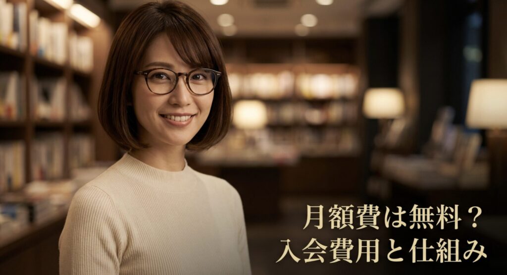 月額費は無料?入会費用と仕組み