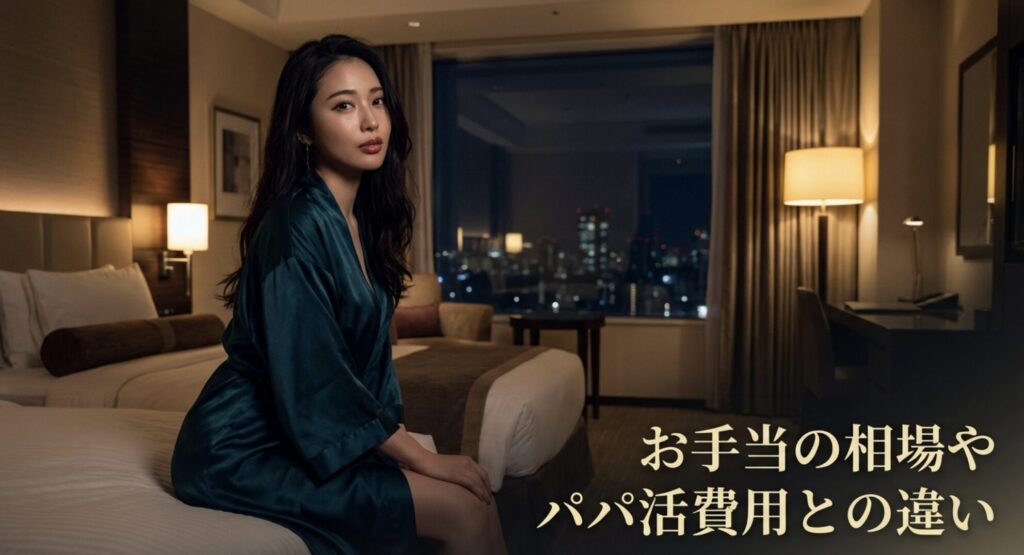 お手当の相場やパパ活費用との違い