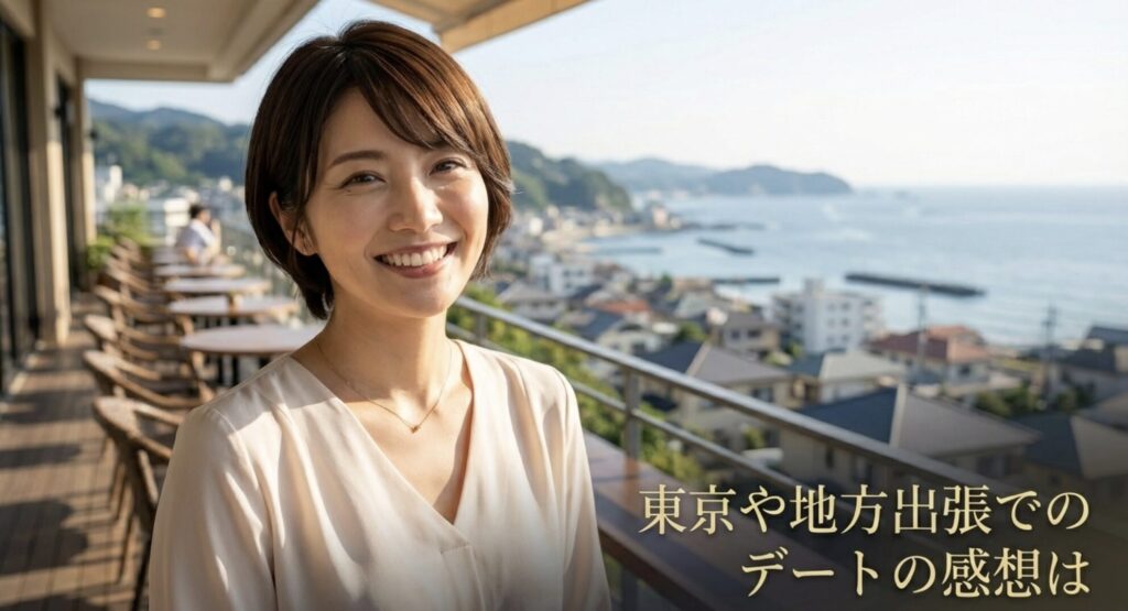 東京や地方出張でのデートの感想は