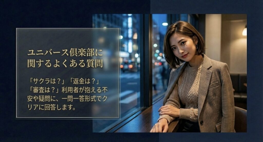 詐欺の真相や返金ルールなど利用者が抱く不安に答えるよくある質問