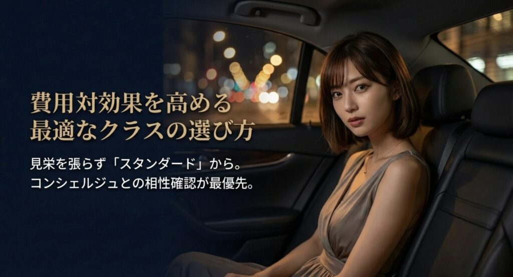 見栄を張らずスタンダードから始める費用対効果を高めるクラスの選び方