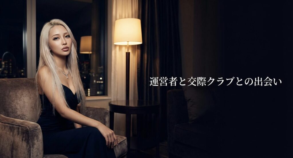 運営責任者「N」が交際クラブと出会ったきっかけ