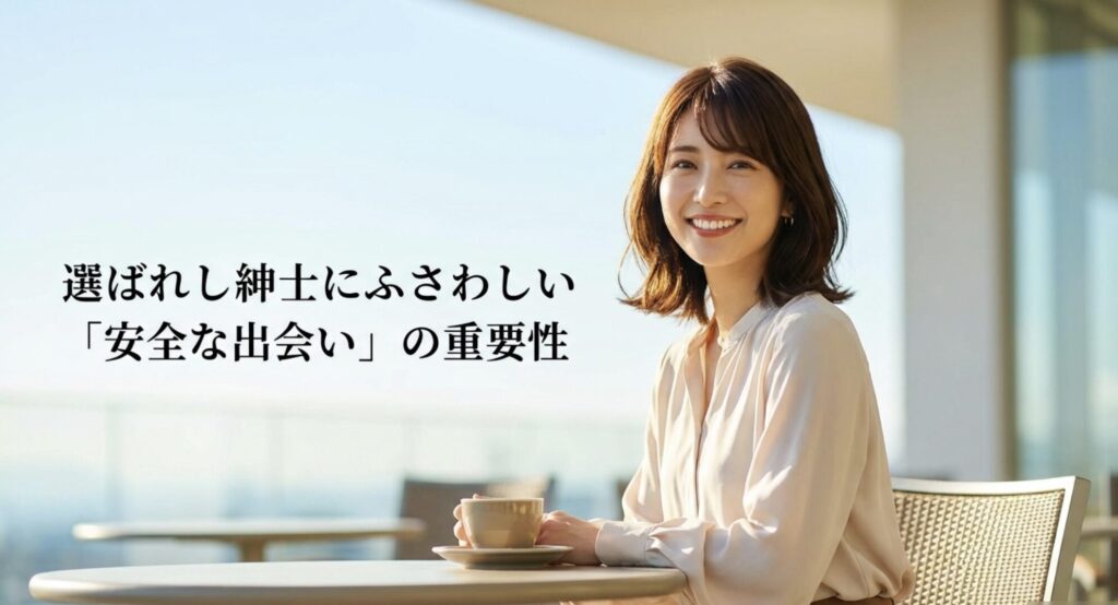 選ばれし紳士にふさわしい安全な出会いの重要性