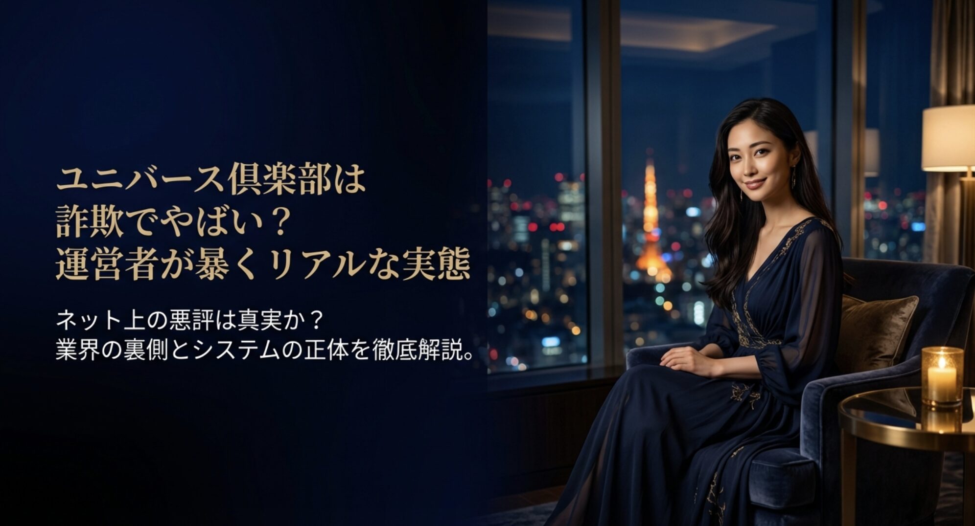 ユニバース倶楽部の詐欺疑惑や実態について解説したアイキャッチ画像