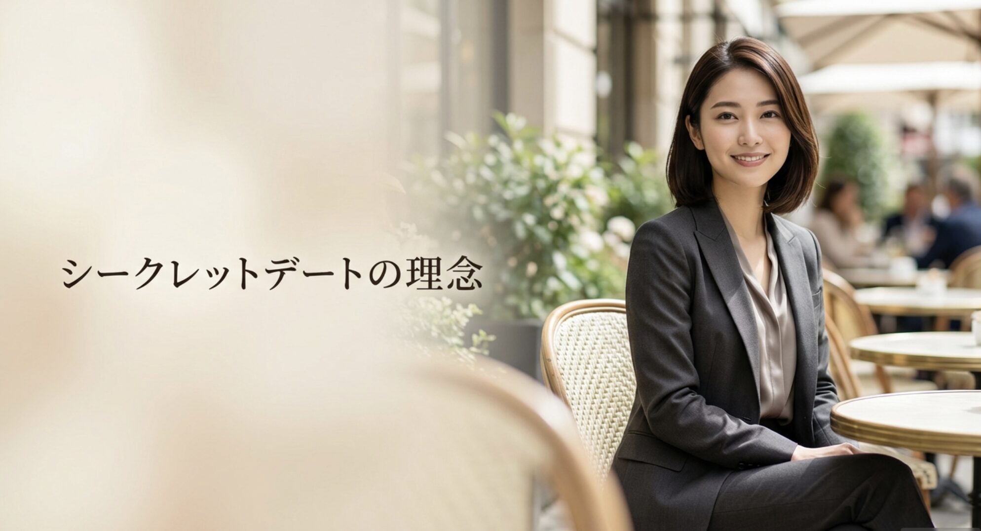 高級交際クラブ厳選ガイド「シークレットデート」の理念